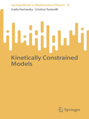cover image of Kinetically Constrained Models
